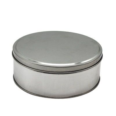 Food Grade Custom Logo Round Empty Tin Box Recyclable Metal Can For Tea Cookie Candy Cosmetic Gift Packaging