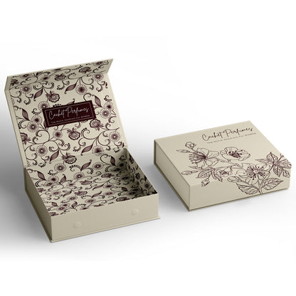 Luxury Personalized Custom Logo Flip Foldable Magnetic Rigid Gift Box Recyclable Hard Paper Brand Packaging Box