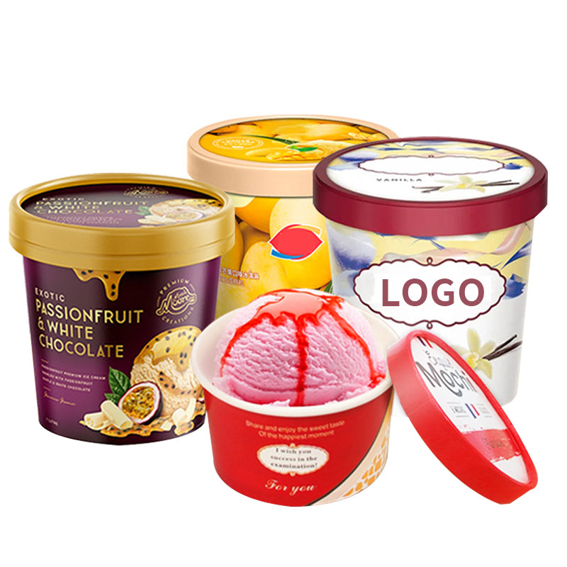 JAHOO PACK 16oz Custom Logo Printing Paper Coffee Cups Food Grade Single/Double Wall Disposable PLA Compostable Hot Drink Takeaway Cup With Lids OEM Wholesale