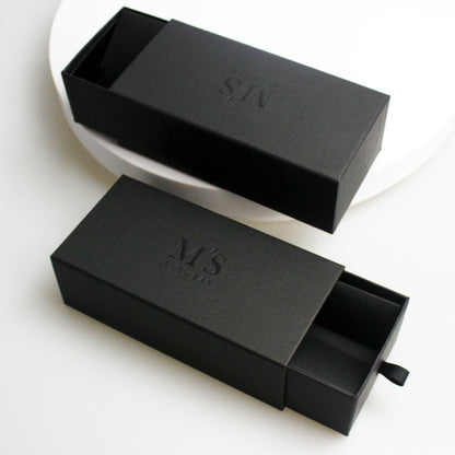 Heaven And Earth Cover Rigid Sunglasses Gift Box Flock EVA Lined Eyewear Birthday Gift Packaging Custom Logo Size Contact Us For Custom Eyeglass Box Solutions