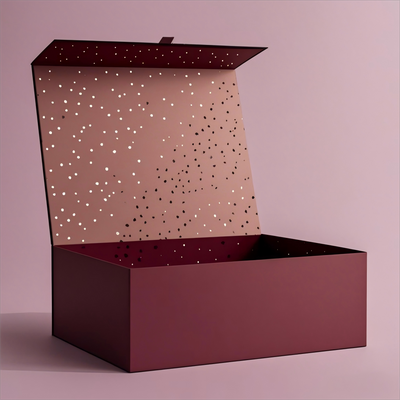 Custom Luxury Flip Top Black Rigid Cardboard Gift Box Magnetic Closure Recyclable Premium Cosmetic Jewelry Packaging Custom Logo Size Contact Us For High End Packaging Solutions