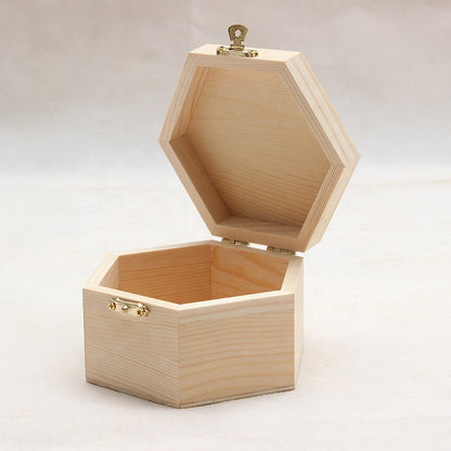 Solid Wood Food Storage Box Custom Logo Eco Pine Paulownia Wood For Dried Fruit Tea Jewelry Craft Gift Pack