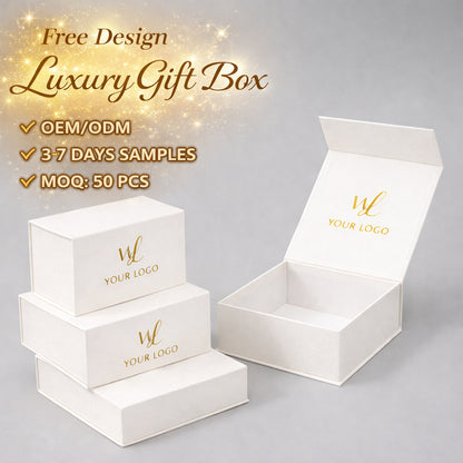 Wholesale Manufacturer Premium Gift Box Packaging Foldable Magnetic Rigid Box Custom Logo Print Cosmetic Jewelry Wedding Holiday Apparel Luxury Packaging OEM Wholesale