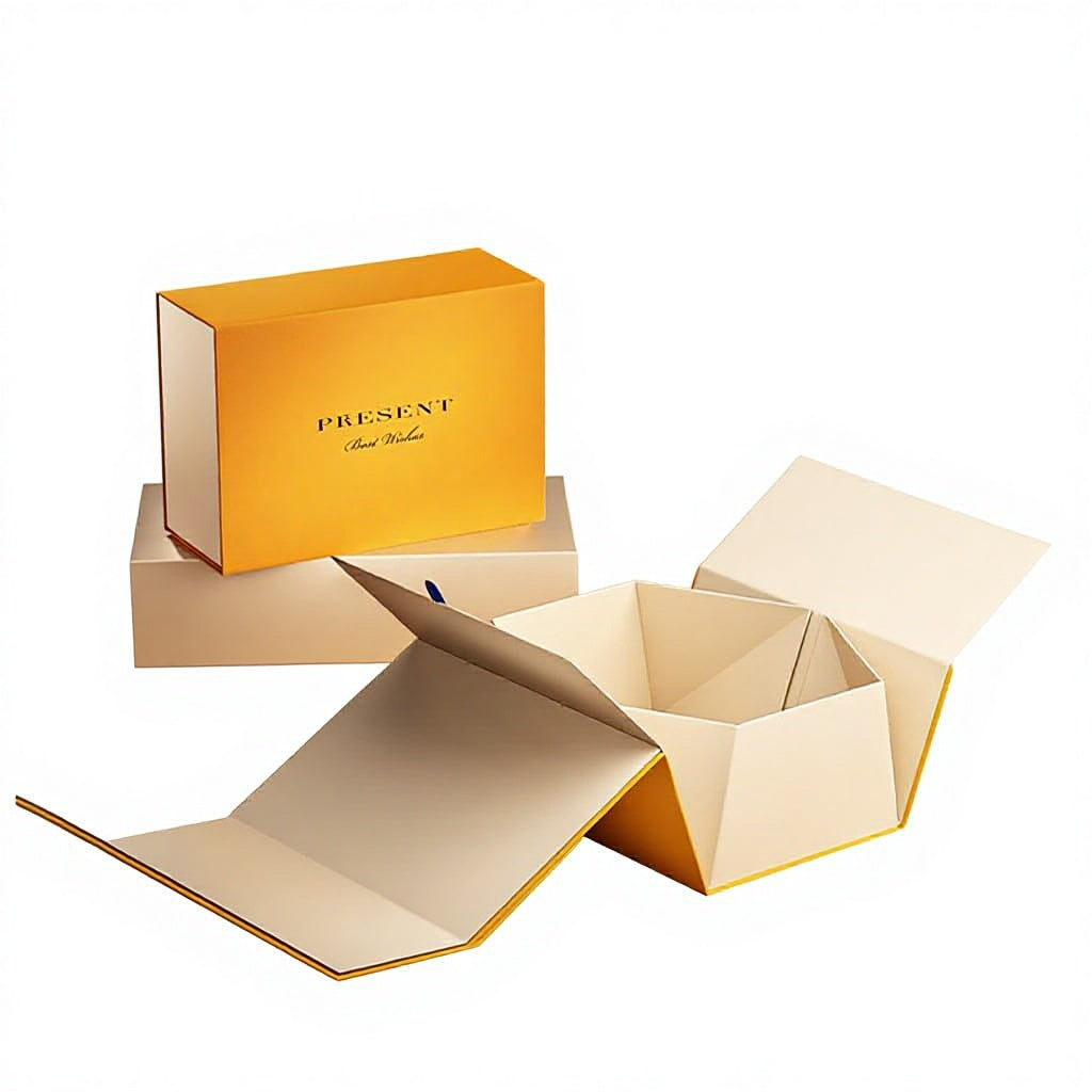 Boîte cadeau rigide magnétique en forme de livre, haut de gamme, pliable, avec couvercle rabattable, logo personnalisé en relief, marquage à chaud pour cosmétiques, bijoux, thé, mariage, parfum, OEM, vente en gros