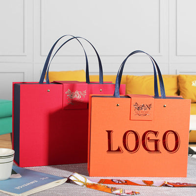 Custom Logo Luxury High Capacity Rigid Paper Gift Box Recyclable Large Capacity Packaging For Corporate Gift Cosmetic Apparel Wellness Set