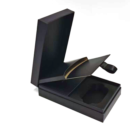Customized Luxury High End Portable Eco Friendly Rigid Gift Box Magnetic Flip Handle Carry Design Recyclable Cosmetic Wine Jewelry Packaging Custom Logo Size Contact Us For Portable Premium Gift Packaging Solutions