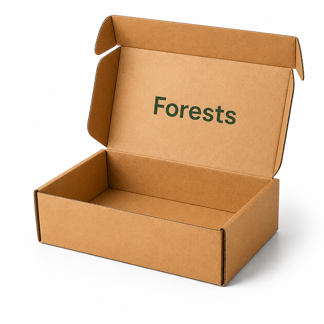 Custom Printed Kraft Corrugated Packaging Box Eco Recyclable Foldable Aircraft Mailer Box Custom Logo Print Apparel Cosmetic Gift Shipping Carton OEM Wholesale