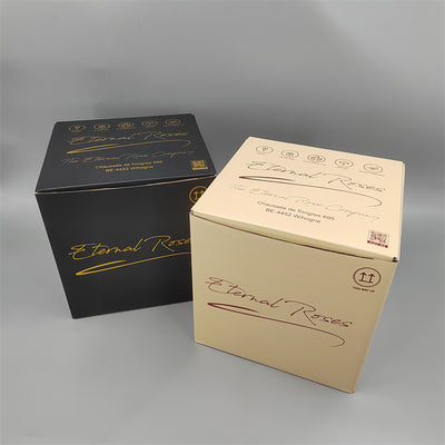 Custom Printed Handmade Rigid Cardboard Gift Box Magnetic Closure Luxury Foldable Paper Packaging With Ribbon For Cosmetic Jewelry Apparel Holiday Gift