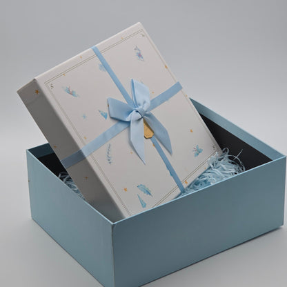 Square Exquisite Heaven and Earth Cover Rigid Gift Box Custom Logo Recyclable Two-Piece Paper Packaging Box For Jewelry Cosmetic Holiday Gifts