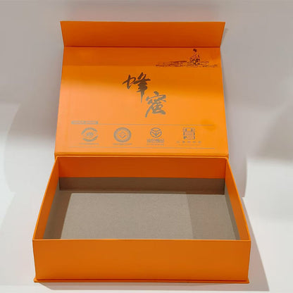 Personalized Luxury A4 Matte Black Magnetic Flip Rigid Gift Box Flat Pack Velvet EVA Lined Portfolio Document Apparel Corporate Gift Packaging Custom Logo Size Contact Us For Black A4 Presentation Box Solutions