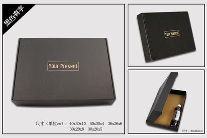 Corrugated Paper Gift Carton Custom Logo Printed Foldable Aircraft Mailer Box Eco Recyclable Shipping Box Apparel Cosmetic Wedding Hamper Packaging OEM Wholesale