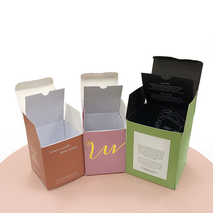 Wholesale Recyclable Cardboard Boxes With Custom Inserts Window Handle Full CMYK Logo Print Eco Foldable Mailer Carton Apparel Cosmetic Gift Shipping Packaging OEM Wholesale
