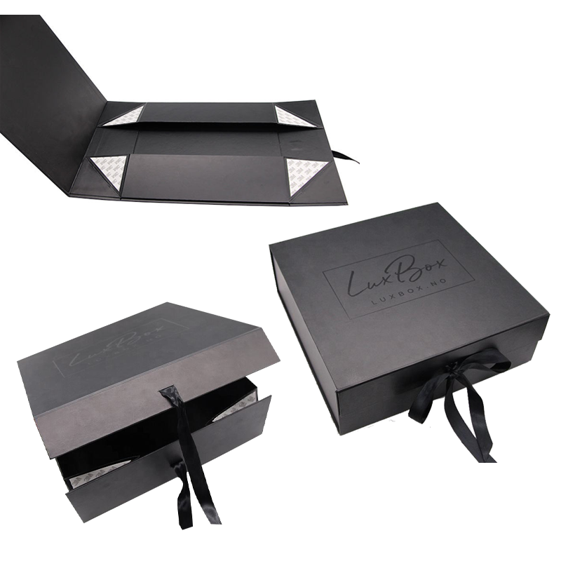 Customizable Luxury Collapsible Magnetic Rigid Gift Box Flat Pack Velvet EVA Lined Cosmetic Jewelry Apparel Wine Packaging Custom Logo Size Contact Us For Bespoke Fold Luxury Gift Packaging Solutions