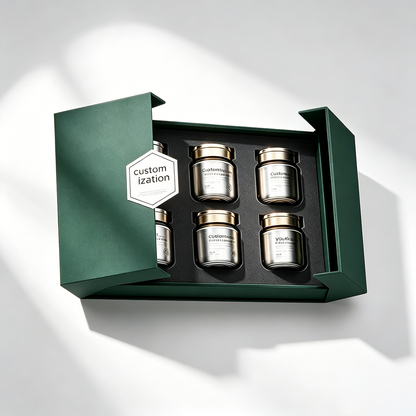 Custom Luxury Magnetic Rigid Foldable Gift Box Flat Collapsible Flip Lid Box With Satin Ribbon Custom Logo Print Cosmetic Jewelry Wedding Apparel Hamper Packaging OEM Wholesale