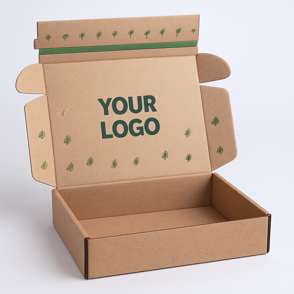 Zipper Corrugated Paper Packaging Recyclable Foldable Shipping Paper Box For Daily Goods Custom Size Printing Surface Craft Contact Us For Custom Packaging Solutions