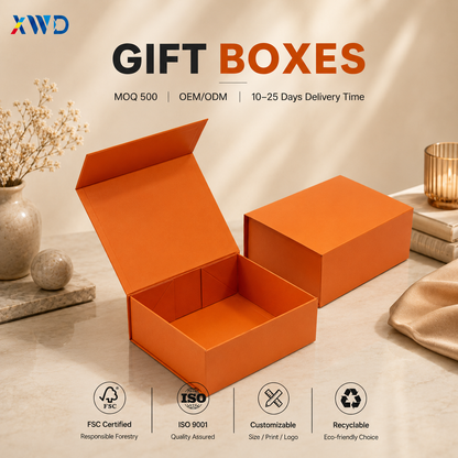Custom Personalized Foldable Magnetic Closure Rigid Flip Gift Box Velvet EVA Lined Cosmetic Jewelry Apparel Corporate Gift Packaging Custom Size Contact Us For Flat Pack Magnetic Box Solutions