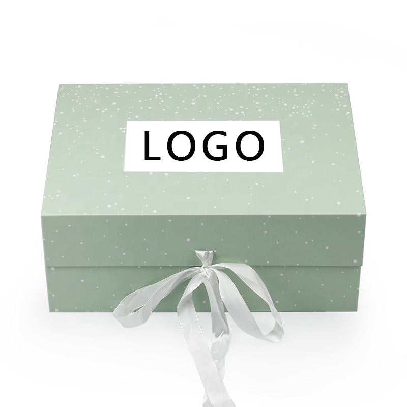 Custom Logo Foldable Magnetic Premium Luxury Rigid Gift Box Recyclable Collapsible Flip Packaging Box For Cosmetic Jewelry