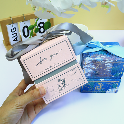 Luxury Premium Eco-Friendly Rigid Magnetic Gift Box Foldable Flip Lid Custom Logo Print Recyclable Packaging For Cosmetic Jewelry Wedding Holiday OEM Wholesale