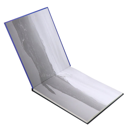 Professional Custom Hardcover Air Photo Book Printing Full CMYK Layflat Photo Album Custom Logo Wedding Portrait Art Gallery Hardcover Catalog Printing Service