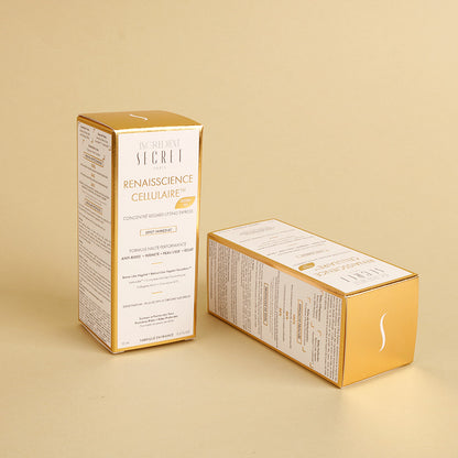 Custom Cosmetic Skin Care Paper Box Recyclable Foldable White Card Carton Custom Logo Printing For Serum Lotion Cream Essence Beauty Packaging
