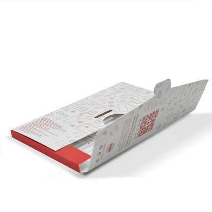 Personalised Cardboard Paper Scarf Packaging Box Custom Logo Print Envelope Thin Flat Gift Box For Silk Shawl Hijab Apparel Small Business Packaging OEM Wholesale