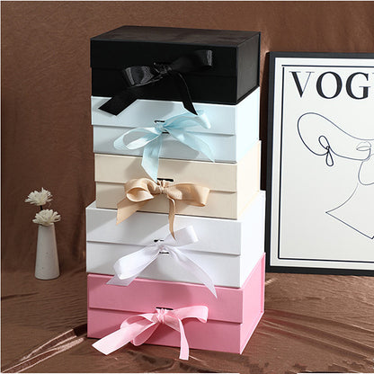 Premium Recyclable Paper Magnetic Rigid Gift Box Custom Logo Flip Luxury Packaging Box For Cosmetic & Jewelry