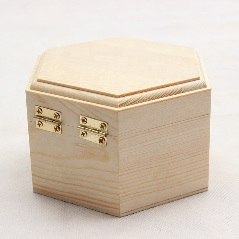 Solid Wood Food Storage Box Custom Logo Eco Pine Paulownia Wood For Dried Fruit Tea Jewelry Craft Gift Pack
