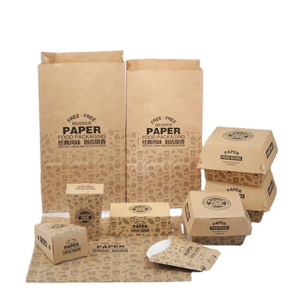 Hot Selling Egg Tart Packaging Paper Box Food Grade Greaseproof Cardboard Custom Logo Foldable Takeaway Box For Bakery Dessert Shop