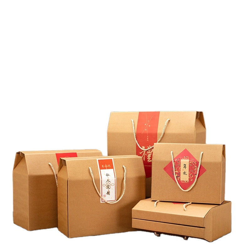 Wholesale Custom Recyclable Kraft Corrugated Packaging Box Custom Logo Foldable Auto-Lock Mailer Carton For E-commerce Apparel Cosmetic Gift Shipping Packagin