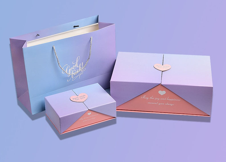Custom Creative Double Door Magnetic Rigid Gift Box Velvet EVA Lined Wine Cosmetic Perfume Jewelry Corporate Gift Packaging Custom Size Contact Us For Unique Gatefold Magnetic Box Solutions