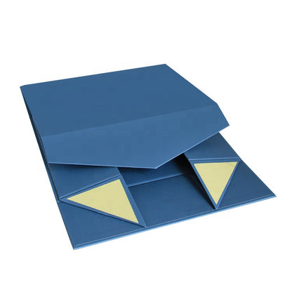 Foldable Collapsible Magnetic Rigid Gift Box Recyclable Flat Pack EVA Velvet Lined Cosmetic Jewelry Apparel Wine Custom Logo Size Contact Us For Fold Luxury Gift Packaging Solutions