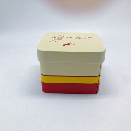 Metal Tin Watch Storage Box Custom Logo Recyclable Tinplate Metal Case For Wristwatch Jewelry Gift Packaging