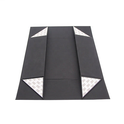 Customizable Luxury Collapsible Magnetic Rigid Gift Box Flat Pack Velvet EVA Lined Cosmetic Jewelry Apparel Wine Packaging Custom Logo Size Contact Us For Bespoke Fold Luxury Gift Packaging Solutions