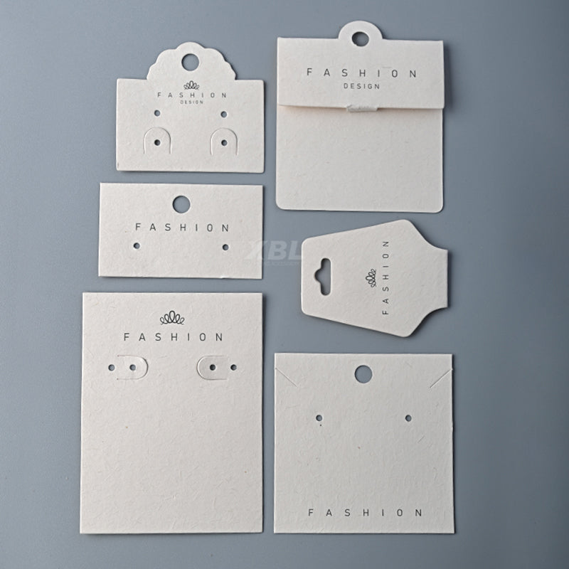 Low MOQ Custom Eco-Friendly Recycled Paper Card Printing Custom Logo QR Code Small Business Thank You Insert Card Gold Foil Wholesale Sustainable Printing Service