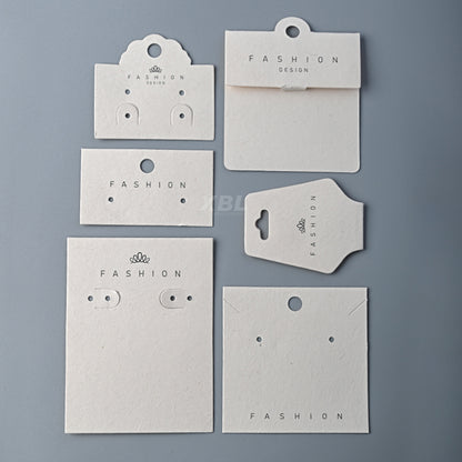 Low MOQ Custom Eco-Friendly Recycled Paper Card Printing Custom Logo QR Code Small Business Thank You Insert Card Gold Foil Wholesale Sustainable Printing Service