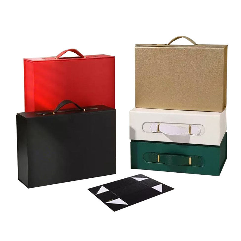 Boîte Cadeau Rigide Magnétique Luxe Écologique Pliable à Rabat Recyclable Impression Logo Personnalisé pour Cosmétiques Bijoux Thé Mariage Fêtes OEM Vente en Gros