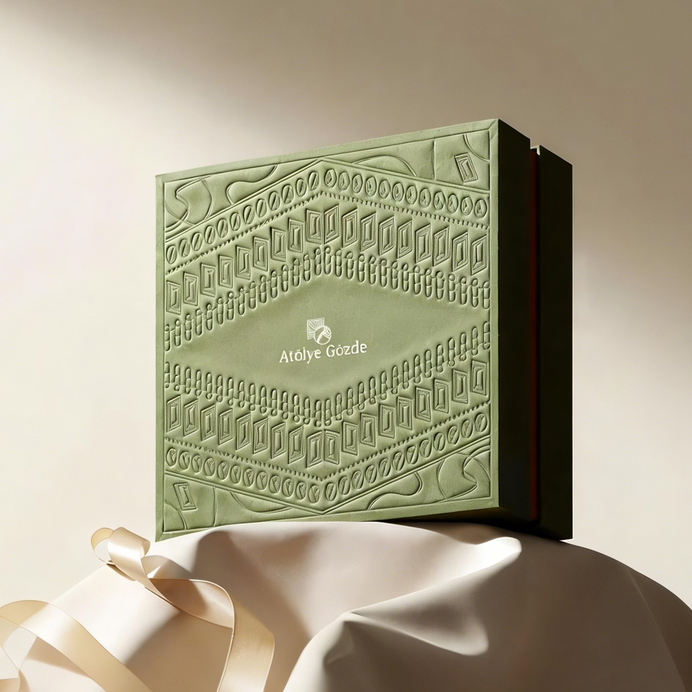Personalized Custom Luxury Embossing Rigid Cardboard Gift Box Custom Logo Emboss Deboss Print For Cosmetic Jewelry Tea Wedding Holiday Luxury Packaging OEM Wholesale