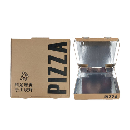 Custom Logo Printed Thermal Corrugated Box Aluminum Foil Insulated Foldable Cold Chain Carton Recyclable For Seafood Meat Fruit Frozen Food E-commerce Shipping
