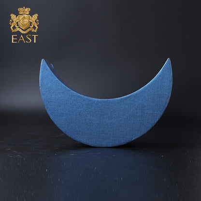 Special Moon Shaped Art Paper Eid Mubarak Gift Box Custom Print Ramadan Candy Date Chocolate Packaging Recyclable Irregular Festival Paper Box