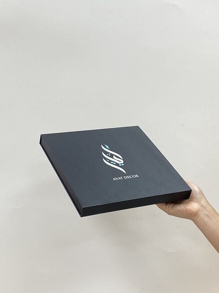 Hot Trending Special Design Matte Black Rigid Gift Box Velvet EVA Lined Magnetic Flip Jewelry Cosmetic Watch Corporate Packaging Custom Logo Size Contact Us For Luxury Black Gift Box Solutions