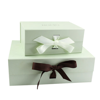 Wholesale Custom Made Foldable Paper Gift Box Recyclable Flat Pack Magnetic Rigid Cardboard Cosmetic Jewelry Apparel Packaging Custom Logo Size Contact Us For Collapsible Gift Box Solutions