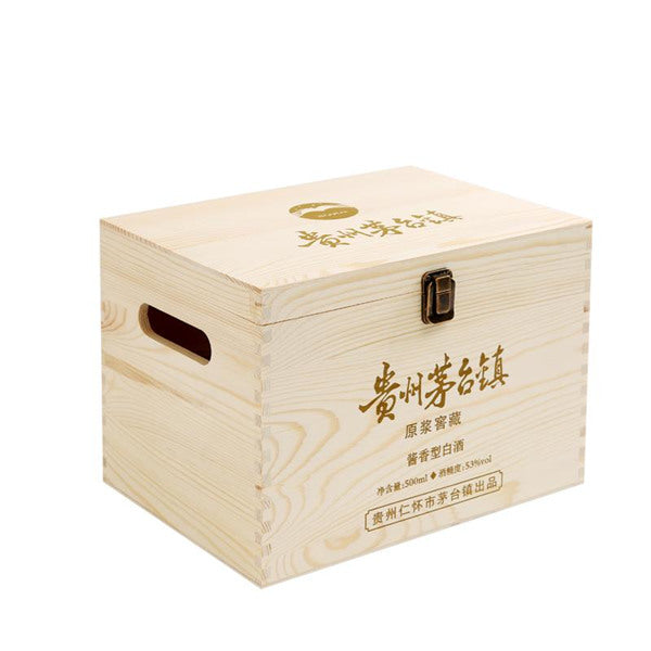 Custom Size Wood Wine Box Custom Logo Eco Pine Paulownia Wood For Single Double Wine Bottle Holiday Business Gift Pack