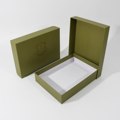 Factory Stock Heaven And Earth Cover Rigid Jewelry Gift Box With Matching Paper Handbag Velvet EVA Lined Ring Necklace Earring Packaging Custom Logo Size Contact Us For Ready Stock Jewellery Box Solutions