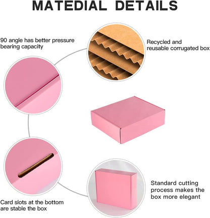 Custom Design Paper Cardboard Shipping Boxes Eco Recyclable Foldable Corrugated Mailer Carton Custom Logo Print Apparel Cosmetic Gift E-commerce Packaging OEM Wholesale