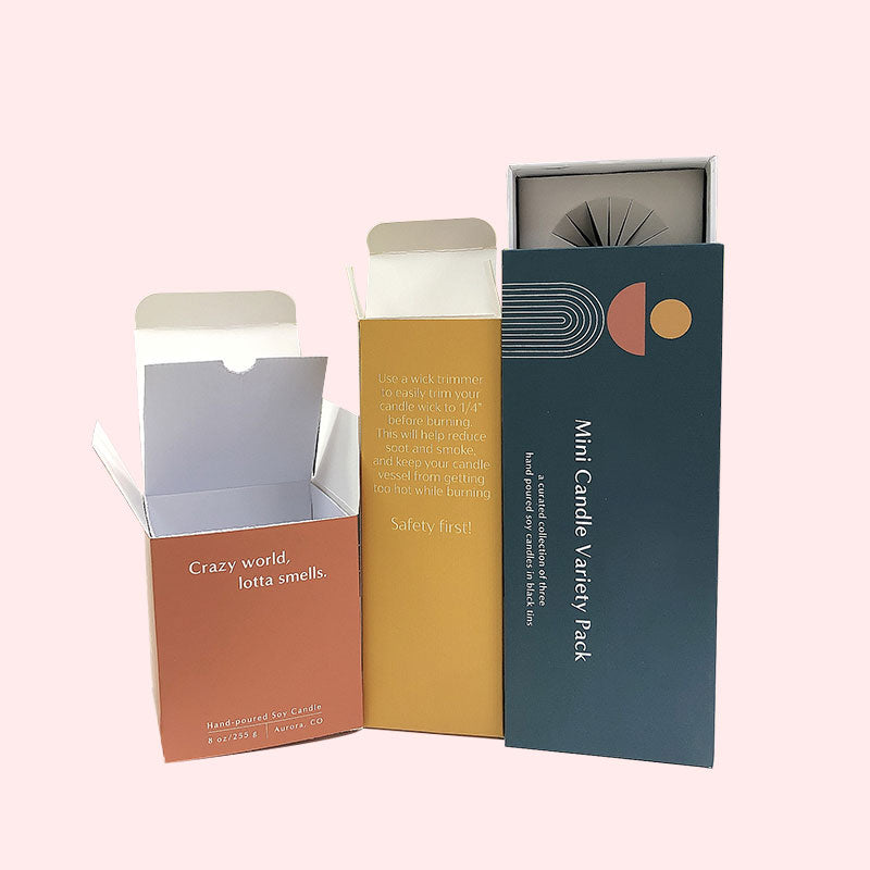 Wholesale Recyclable Cardboard Boxes With Custom Inserts Window Handle Full CMYK Logo Print Eco Foldable Mailer Carton Apparel Cosmetic Gift Shipping Packaging OEM Wholesale