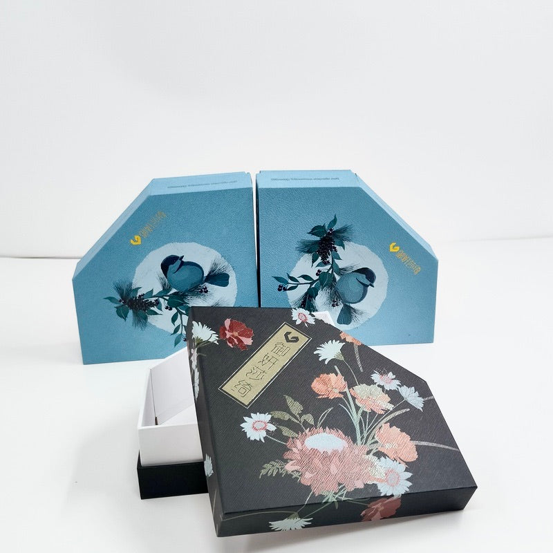 Wholesale Special Shape Custom Makeup Paper Box Custom Logo Recyclable Irregular Rigid Packaging Box For Lipstick Eyeshadow Skincare Cosmetic Gift Sets