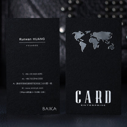 Competitive Price China Manufacturer Custom Business Card Printing Full Color Double Sided CMYK Logo Visiting Card Matte/Gloss Coated Thick Paper Name Card Printing Service