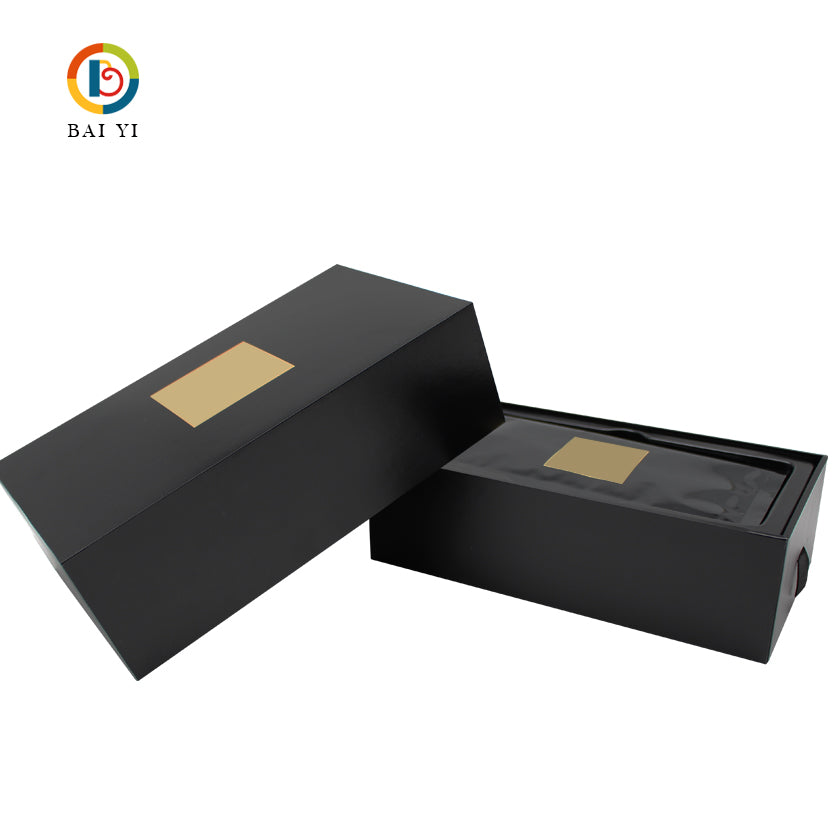 Wholesale Custom Logo Printed Rigid Cardboard Pull Sliding Drawer Gift Box Velvet EVA Lined Jewelry Cosmetic Eyewear Packaging Custom Size Contact Us For Branded Drawer Box Solutions