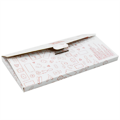 Personalised Cardboard Paper Scarf Packaging Box Custom Logo Print Envelope Thin Flat Gift Box For Silk Shawl Hijab Apparel Small Business Packaging OEM Wholesale