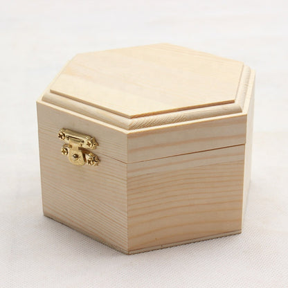 Solid Wood Food Storage Box Custom Logo Eco Pine Paulownia Wood For Dried Fruit Tea Jewelry Craft Gift Pack